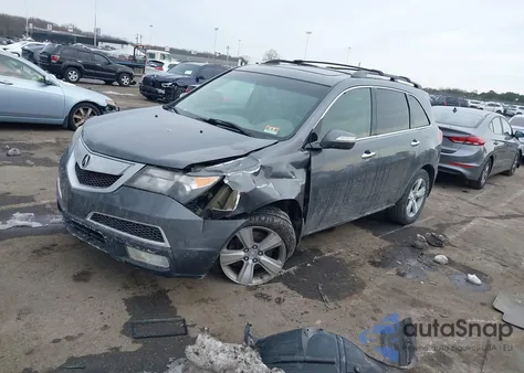 2011 Acura Mdx из США, поврежденный, VIN 2HNYD2H22BH507399